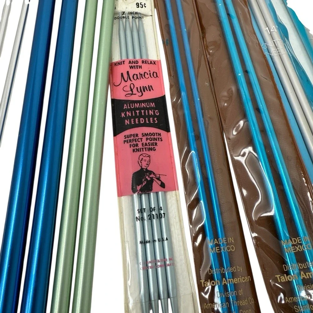 Lot of 28 Knitting Needles‎ Boye Talon Susan Bates Assorted Lot Various Sizes